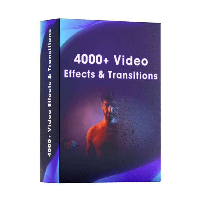 4000+ Video Effects & Transitions